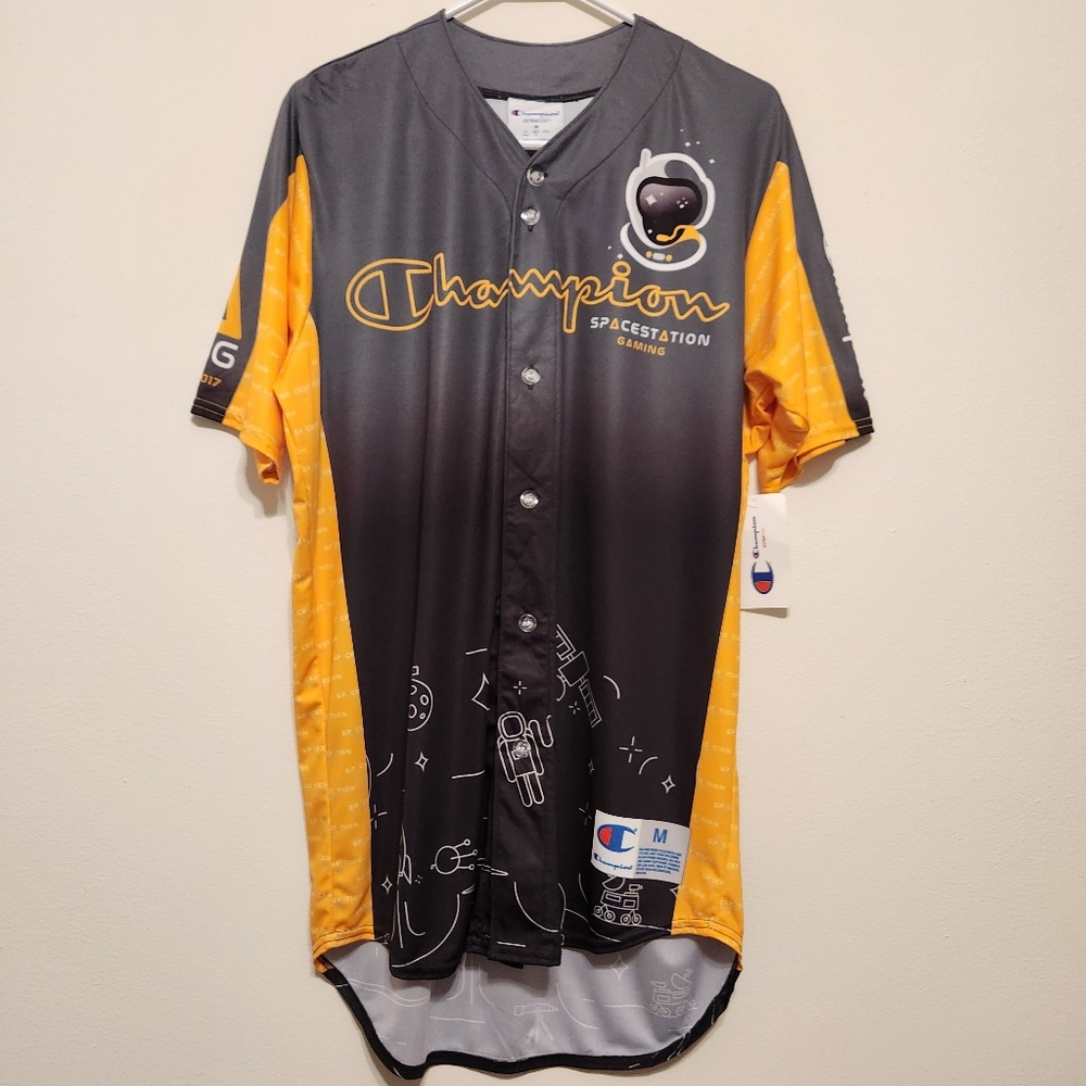 NWT Champion Ultrafuse Space Station Gaming Jersey